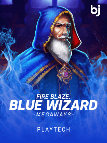 Fire Blaze Blue Wizard